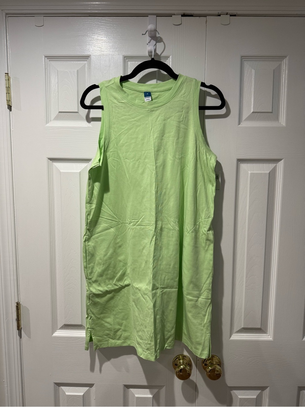 Old Navy Bright Lime Green Tank dress